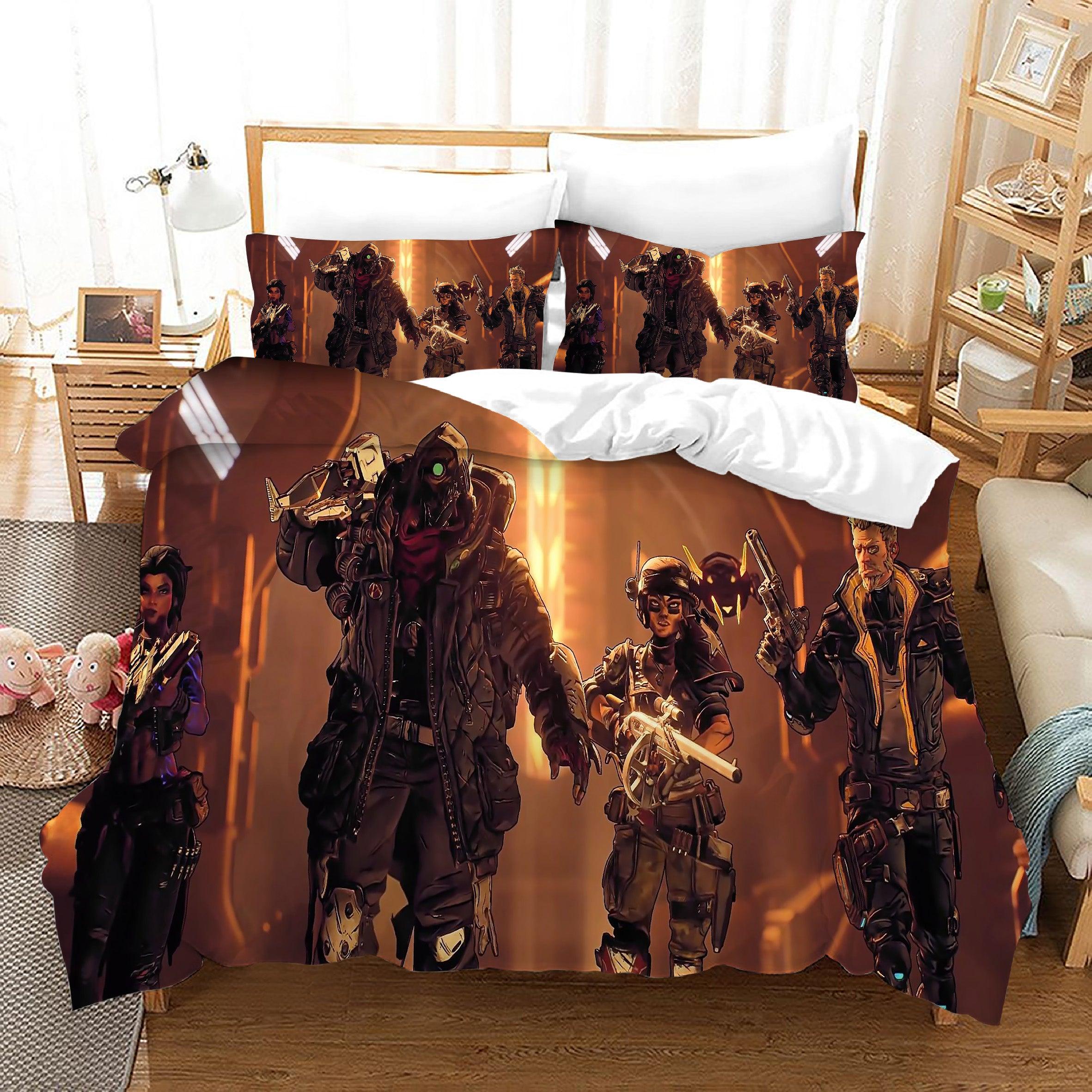 Borderlands #12 Duvet Cover Quilt Cover Pillowcase Bedding Set Home Bedroom Decor