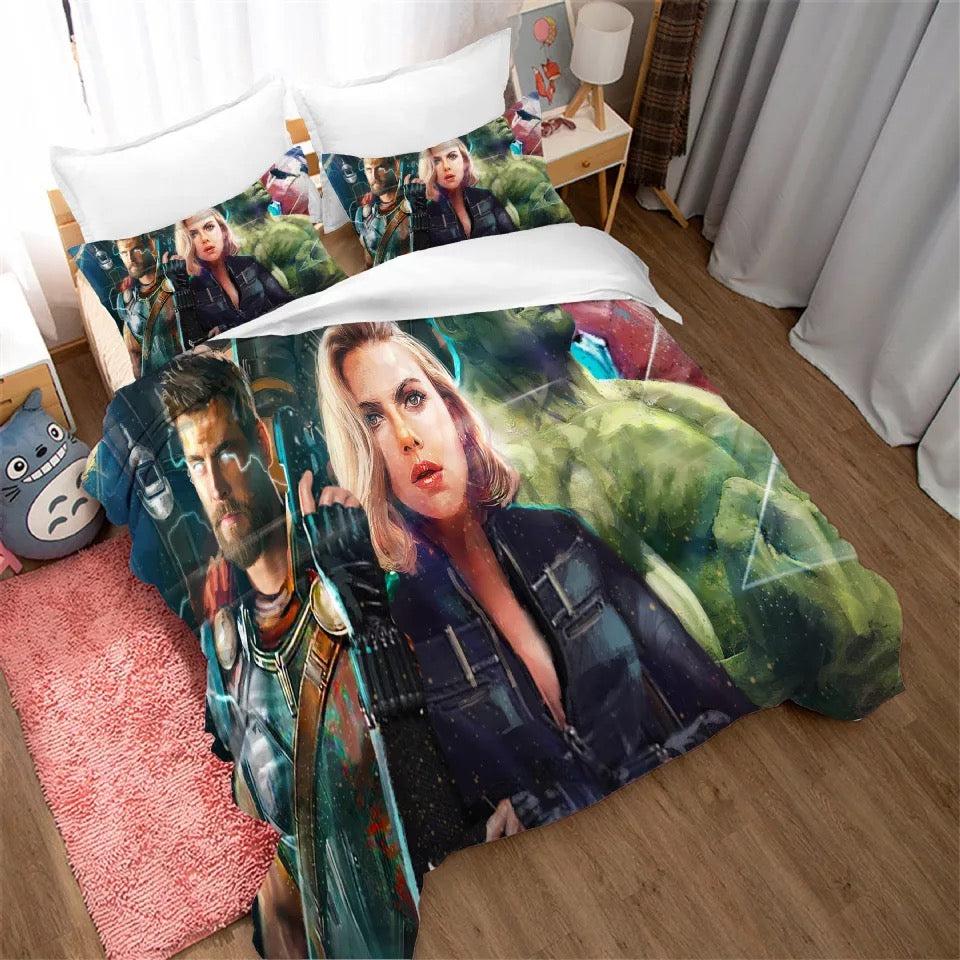 Black Widow Natasha Romanoff #7 Duvet Cover Quilt Cover Pillowcase Bedding Set Home Decor