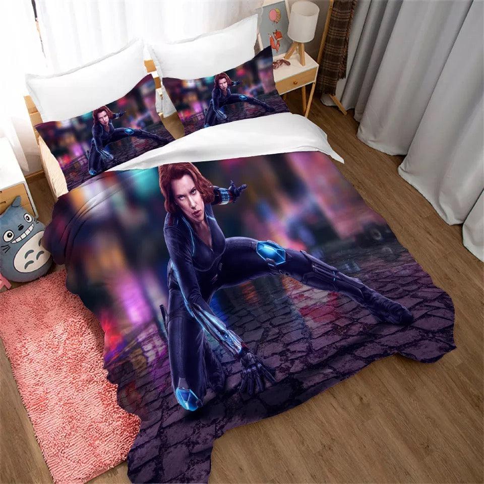 Black Widow Natasha Romanoff #10 Duvet Cover Quilt Cover Pillowcase Bedding Set Home Decor
