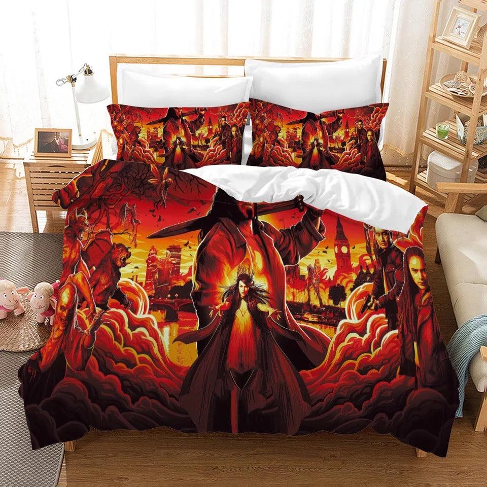 Hellboy #3 Duvet Cover Quilt Cover Pillowcase Bedding Set Home Bedroom Decor