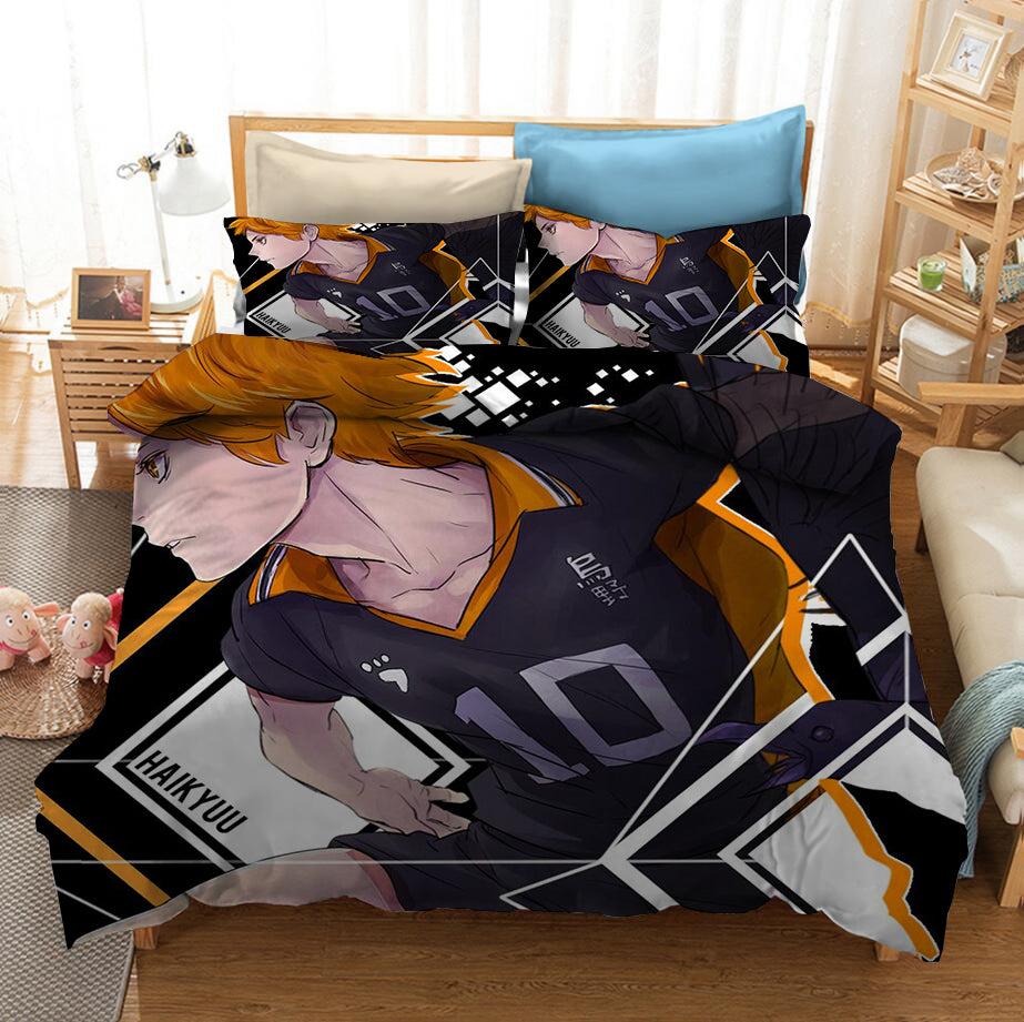 Haikyuu!! #6 Duvet Cover Quilt Cover Pillowcase Bedding Set Home Bedroom Decor