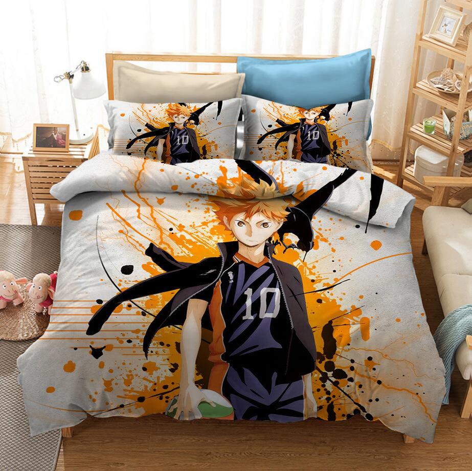 Haikyuu!! #7 Duvet Cover Quilt Cover Pillowcase Bedding Set Home Bedroom Decor