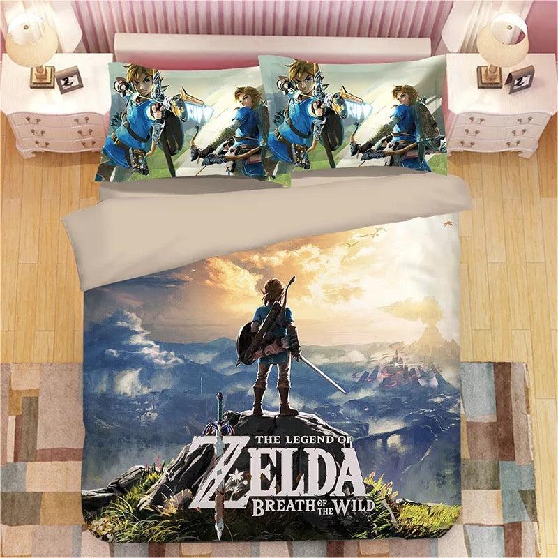 The Legend of Zelda Link #1 Duvet Cover Quilt Cover Pillowcase Bedding Set Home Decor