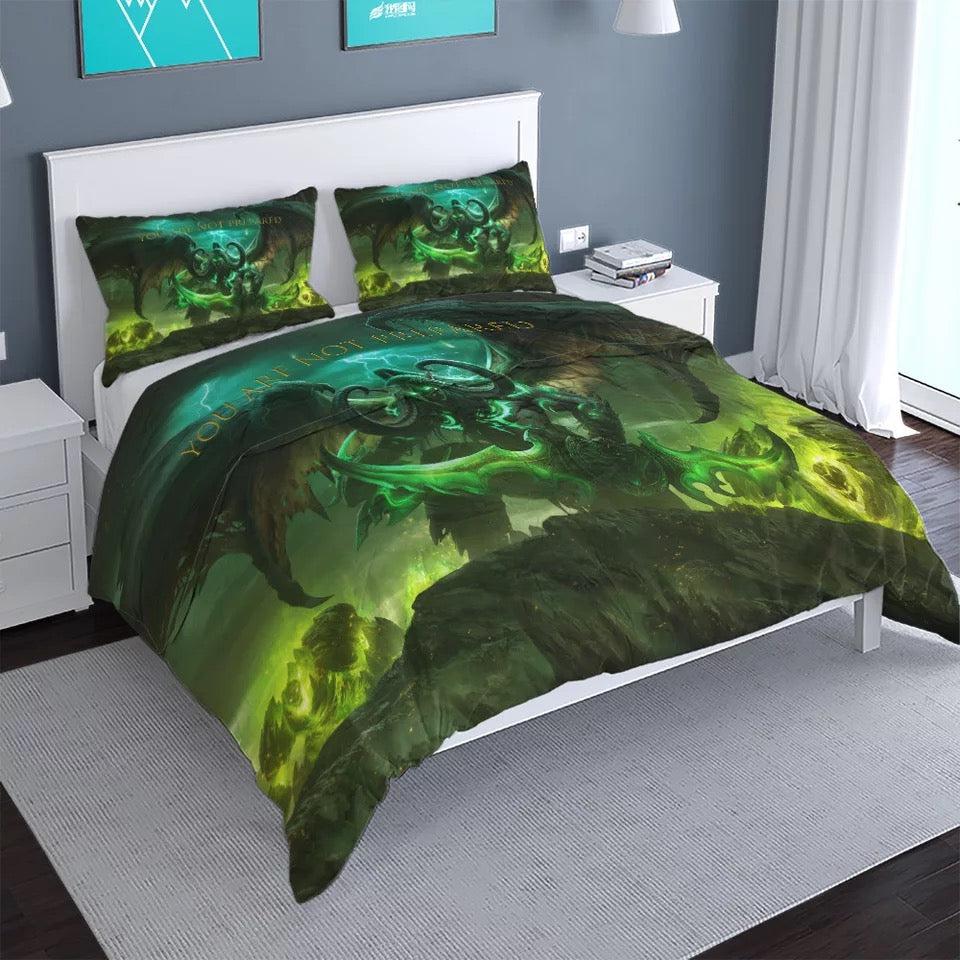 World of Warcraft #6 Duvet Cover Quilt Cover Pillowcase Bedding Set Home Bedroom Decor