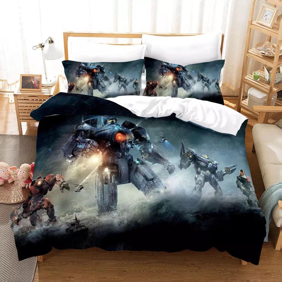 Pacific Rim #15 Duvet Cover Quilt Cover Pillowcase Bedding Set Home Bedroom Decor