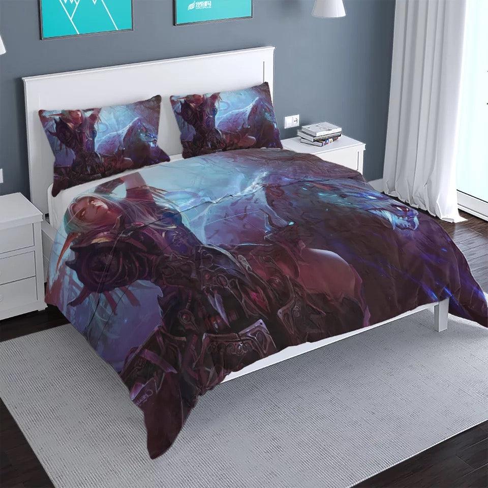 World of Warcraft #12 Duvet Cover Quilt Cover Pillowcase Bedding Set Home Bedroom Decor