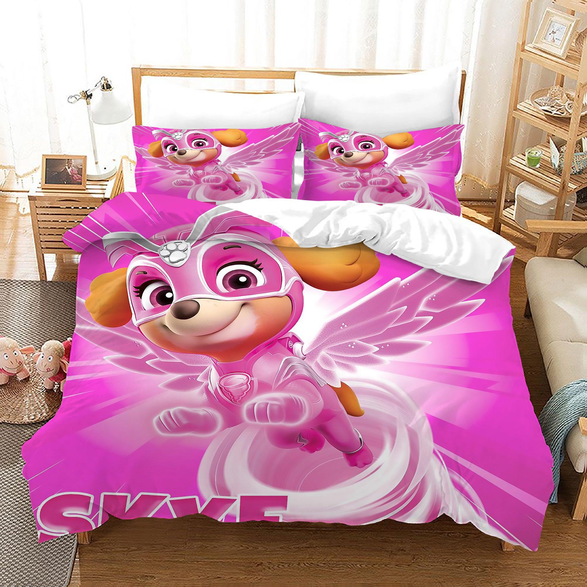 PAW Patrol Marshall #47 Duvet Cover Quilt Cover Pillowcase Bedding Set Home Decor