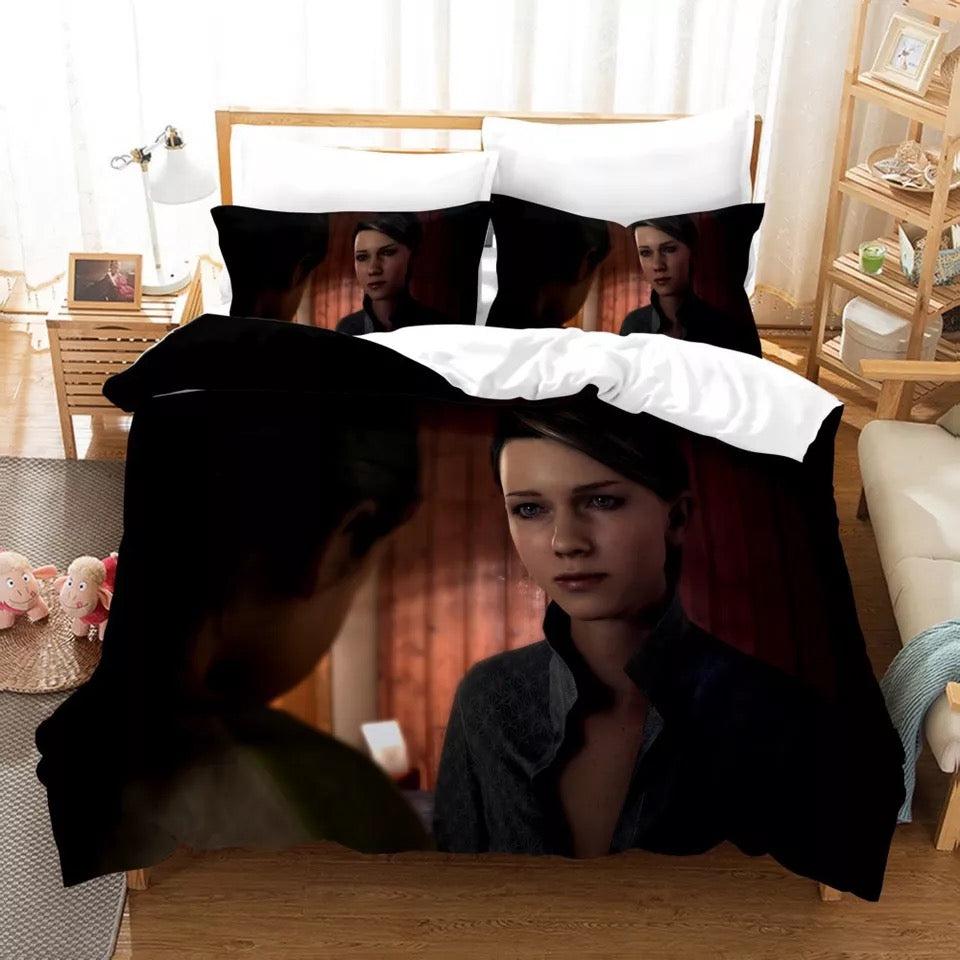 Detroit Become Human #10 Duvet Cover Quilt Cover Pillowcase Bedding Set Home Bedroom Decor