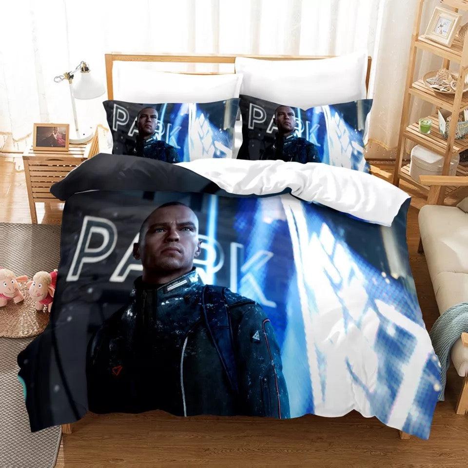 Detroit Become Human #7 Duvet Cover Quilt Cover Pillowcase Bedding Set Home Bedroom Decor