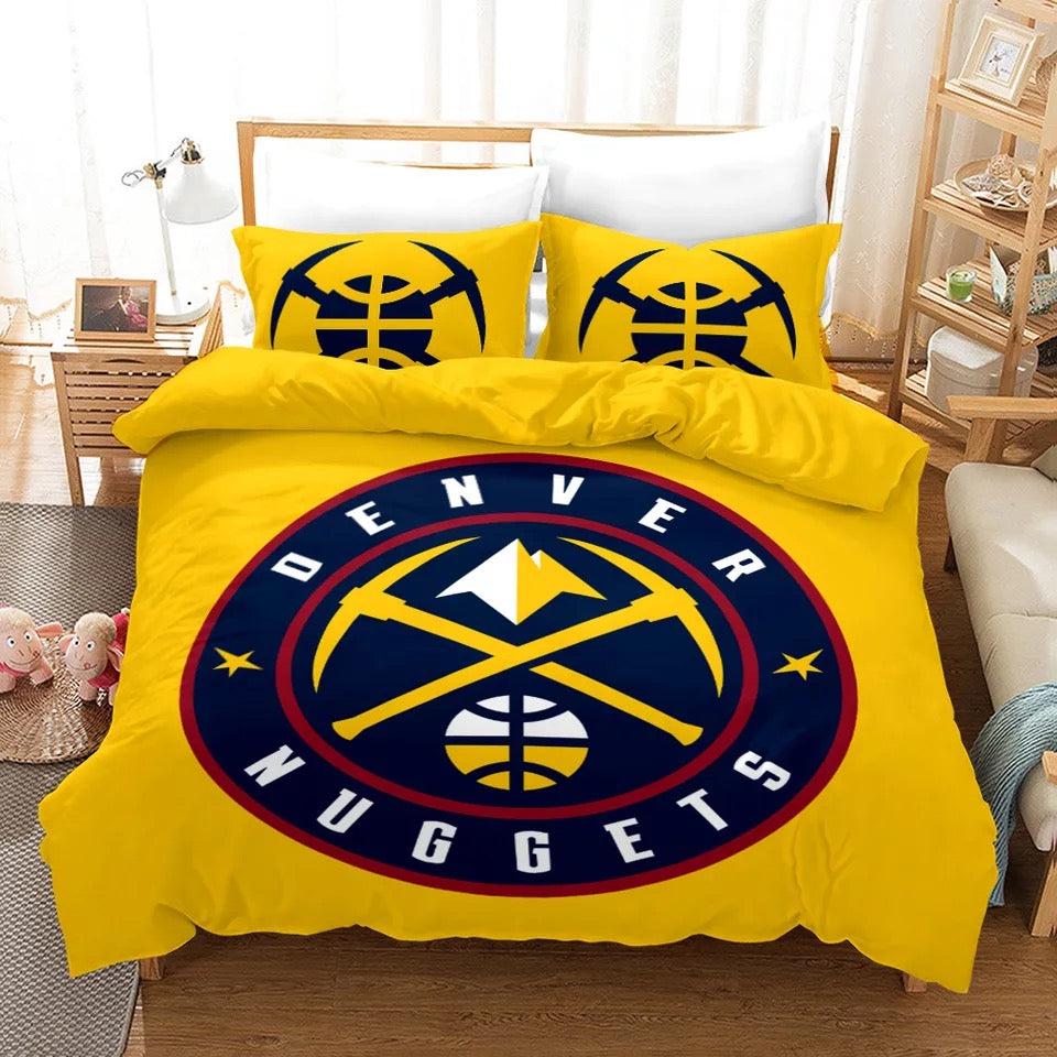 Basketball Denver Nuggets Basketball #23 Duvet Cover Quilt Cover Pillowcase Bedding Set Home Bedroom Decor