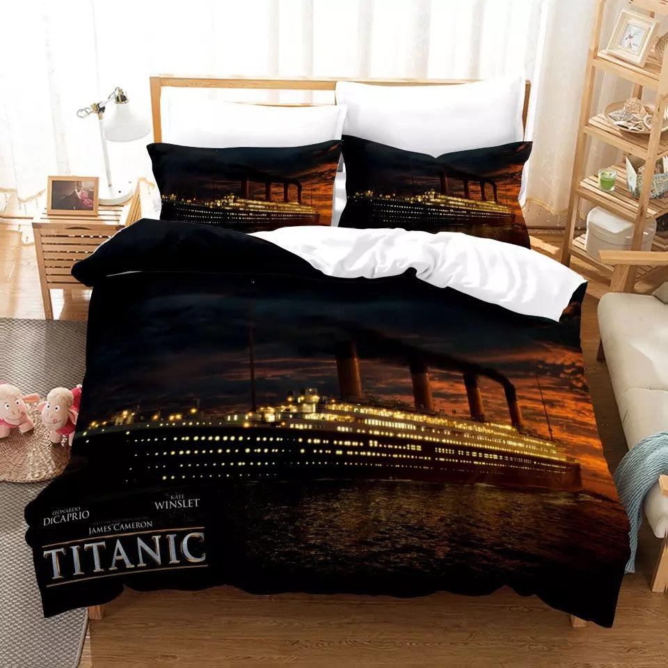 Titanic #10 Duvet Cover Quilt Cover Pillowcase Bedding Set Home Bedroom Decor
