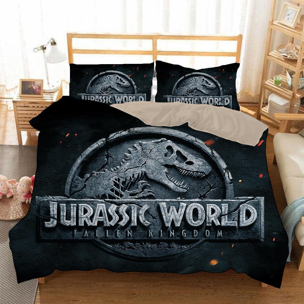 Jurassic World #5 Duvet Cover Quilt Cover Pillowcase Bedding Set Home Bedroom Decor