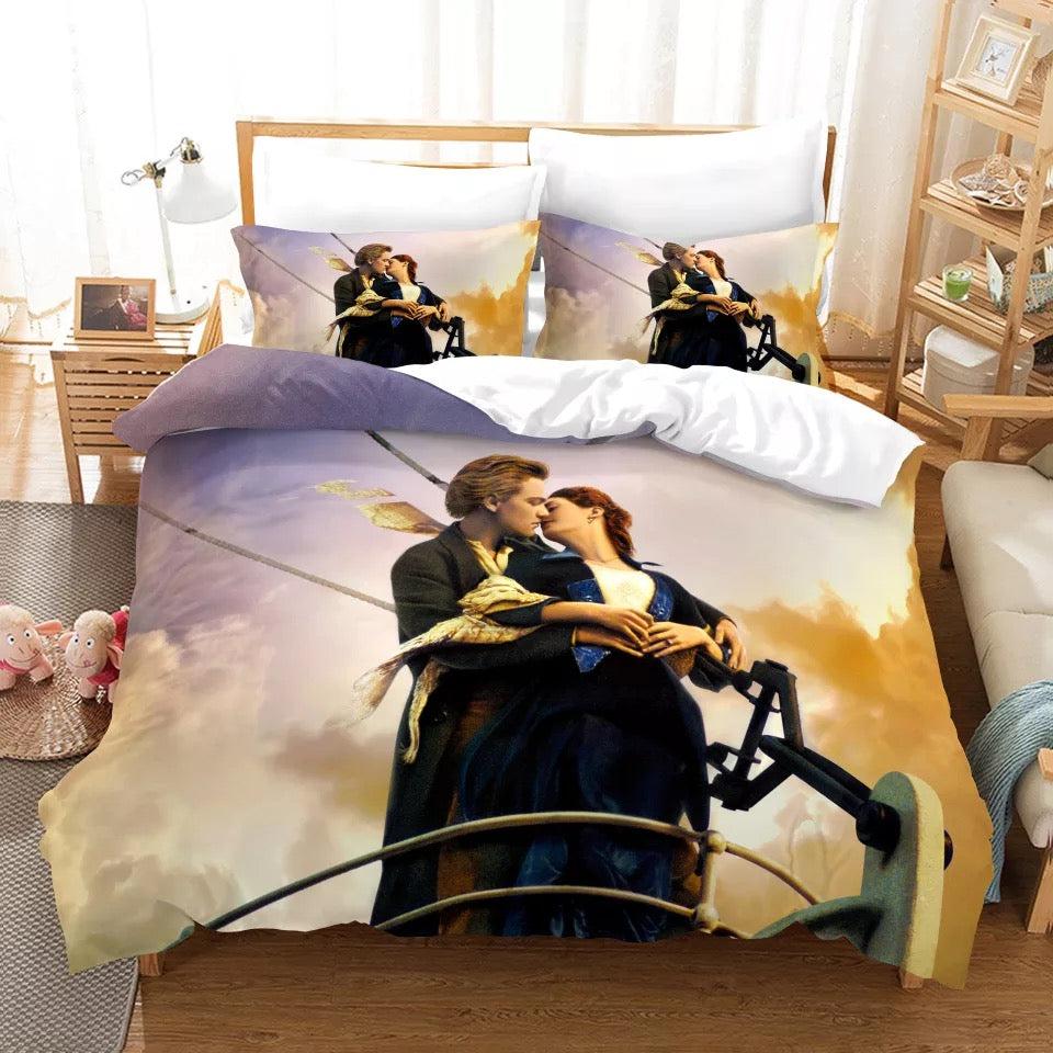 Titanic #9 Duvet Cover Quilt Cover Pillowcase Bedding Set Home Bedroom Decor