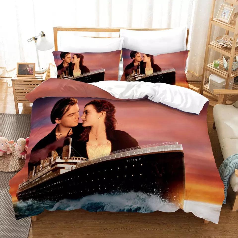 Titanic #11 Duvet Cover Quilt Cover Pillowcase Bedding Set Home Bedroom Decor