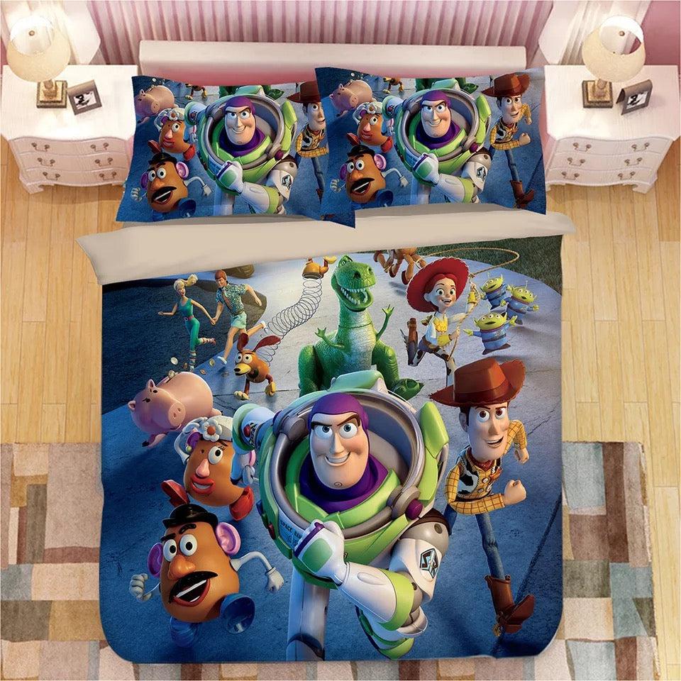 Toy Story Woody Forky #1 Duvet Cover Quilt Cover Pillowcase Bedding Set Home Bedroom Decor