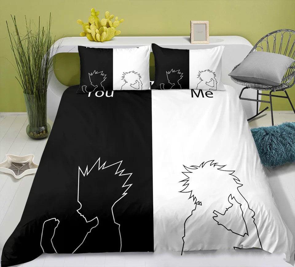 HUNTERu00d7HUNTER #11 Duvet Cover Quilt Cover Pillowcase Bedding Set Home Bedroom Decor
