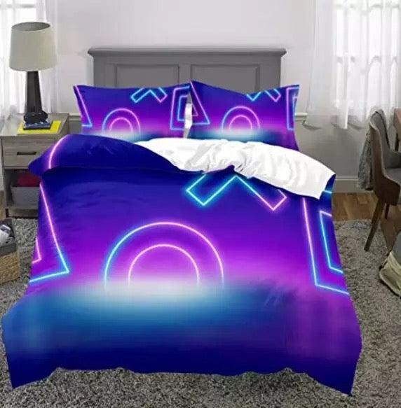 PS4 Xbox Playstation #16 Duvet Cover Quilt Cover Pillowcase Bedding Set Home Bedroom Decor
