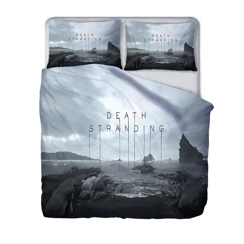 Death Stranding #4 Duvet Cover Quilt Cover Pillowcase Bedding Set Home Bedroom Decor
