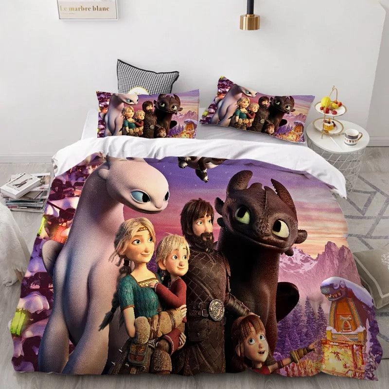 How to Train Your Dragon Hiccup #41 Duvet Cover Quilt Cover Pillowcase Bedding Set
