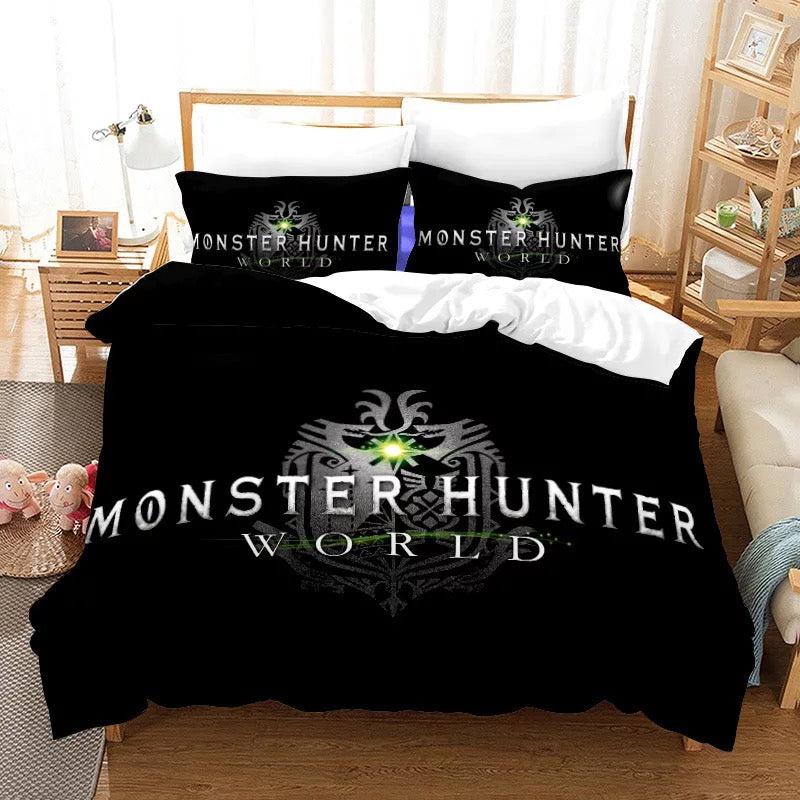 Monster Hunter #6 Duvet Cover Quilt Cover Pillowcase Bedding Set Home Bedroom Decor