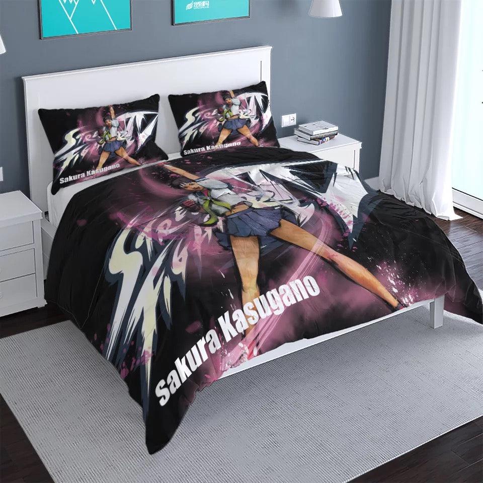 Street Fighter #2 Duvet Cover Quilt Cover Pillowcase Bedding Set Home Bedroom Decor