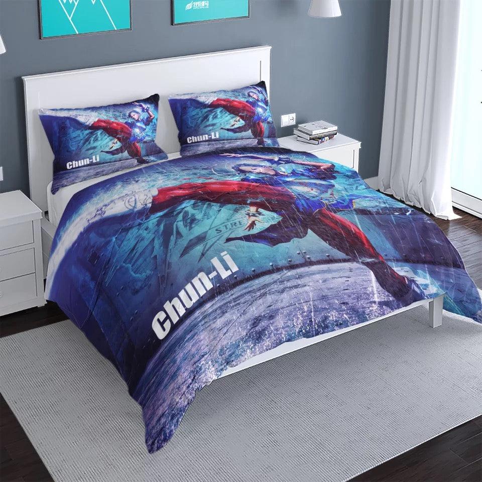 Street Fighter #5 Duvet Cover Quilt Cover Pillowcase Bedding Set Home Bedroom Decor