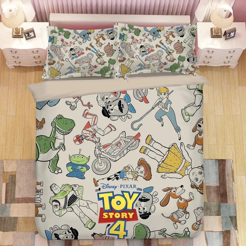 Toy Story Woody Forky #16 Duvet Cover Quilt Cover Pillowcase Bedding Set Home Bedroom Decor