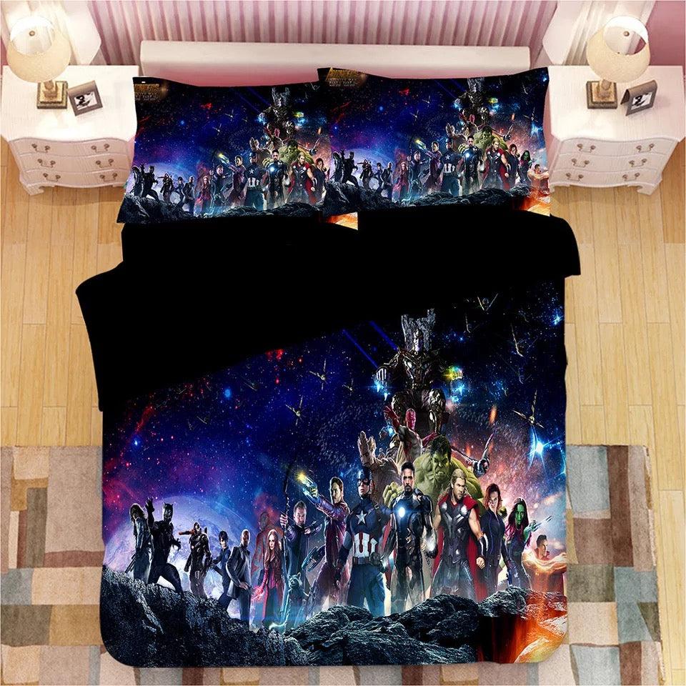 Avengers Endgame #4 Duvet Cover Quilt Cover Pillowcase Bedding Set Home Decor