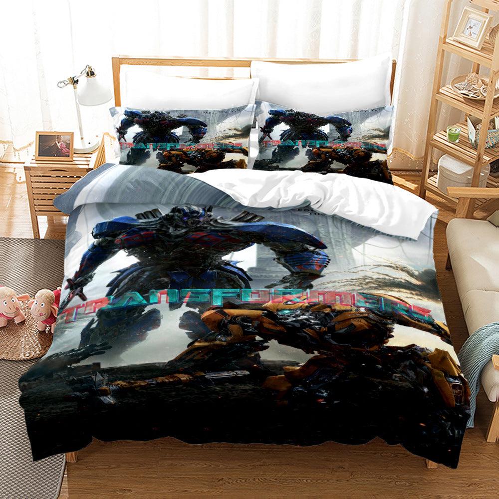 Transformers #26 Duvet Cover Quilt Cover Pillowcase Bedding Set Home Decor