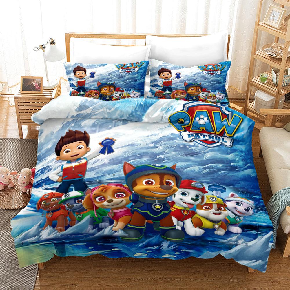 PAW Patrol Marshall #22 Duvet Cover Quilt Cover Pillowcase Bedding Set Home Decor