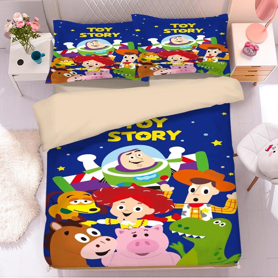 Toy Story Woody Forky #25 Duvet Cover Quilt Cover Pillowcase Bedding Set Home Bedroom Decor