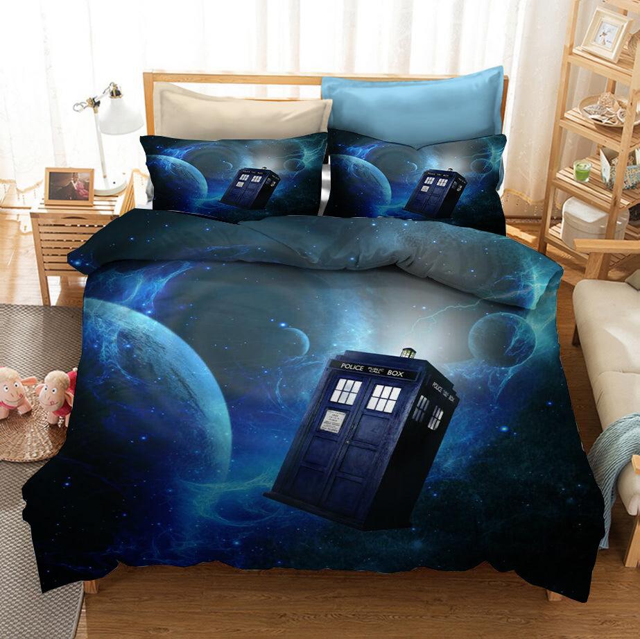 Doctor Who #1 Duvet Cover Quilt Cover Pillowcase Bedding Set Home Bedroom Decor