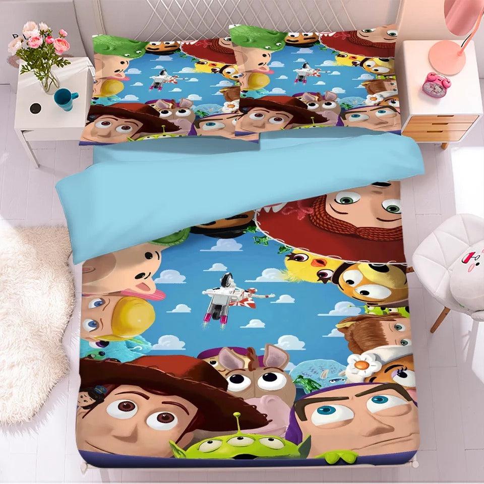 Toy Story Woody Forky #23 Duvet Cover Quilt Cover Pillowcase Bedding Set Home Bedroom Decor