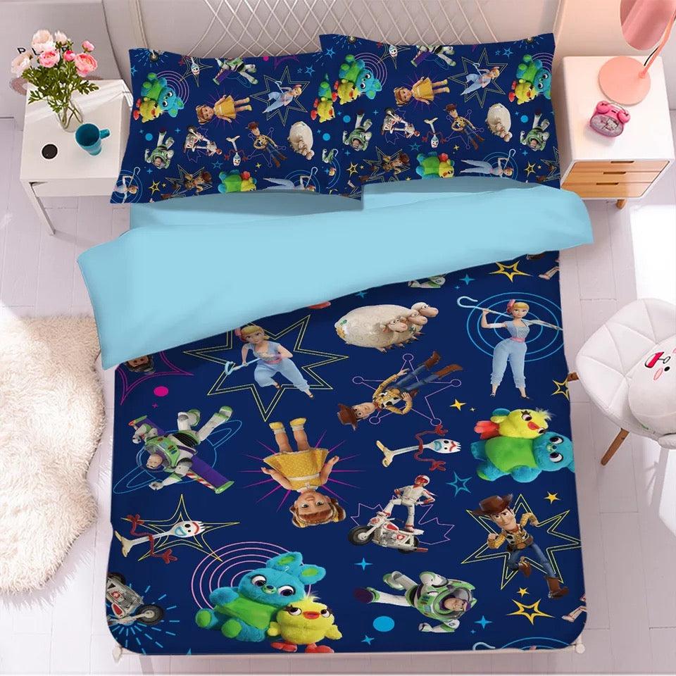 Toy Story Woody Forky #26 Duvet Cover Quilt Cover Pillowcase Bedding Set Home Bedroom Decor