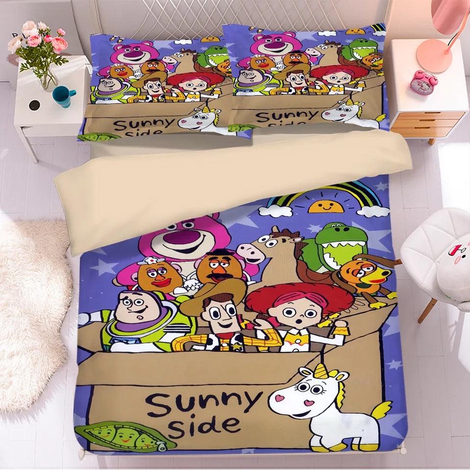 Toy Story Woody Forky #27 Duvet Cover Quilt Cover Pillowcase Bedding Set Home Bedroom Decor