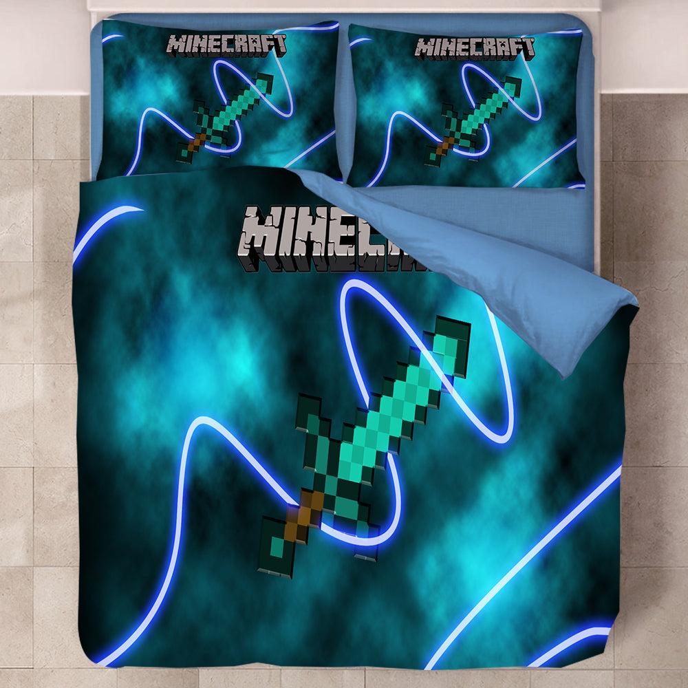 Minecraft #36 Duvet Cover Quilt Cover Pillowcase Bedding Set Home Decor