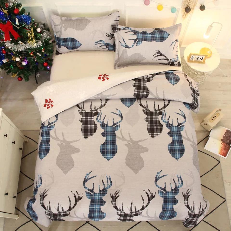 Merry Christmas #4 Duvet Cover Quilt Cover Pillowcase Bedding Set Home Decor