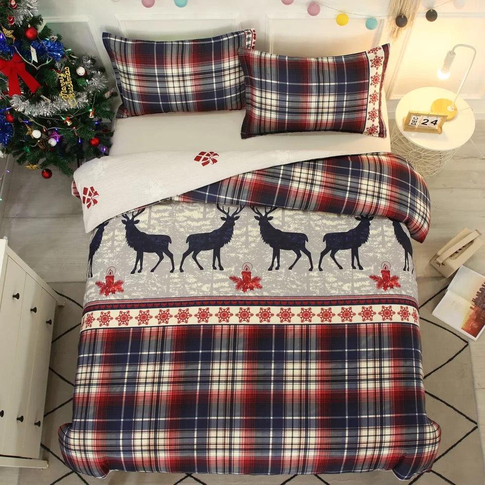 Merry Christmas #3 Duvet Cover Quilt Cover Pillowcase Bedding Set Home Decor