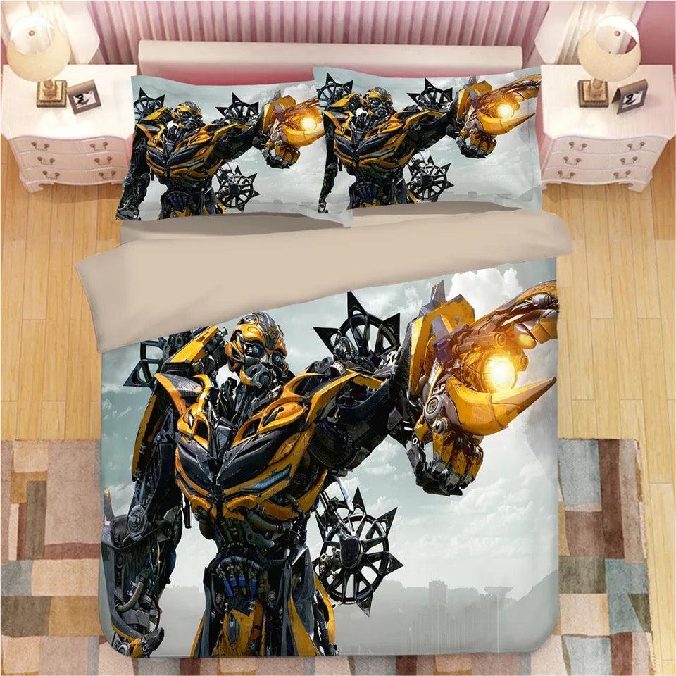 Transformers Bumblebee #4 Duvet Cover Quilt Cover Pillowcase Bedding Set Home Decor