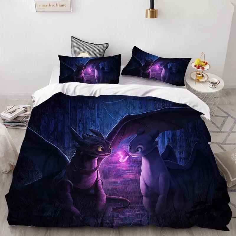 How to Train Your Dragon Hiccup #40 Duvet Cover Quilt Cover Pillowcase Bedding Set