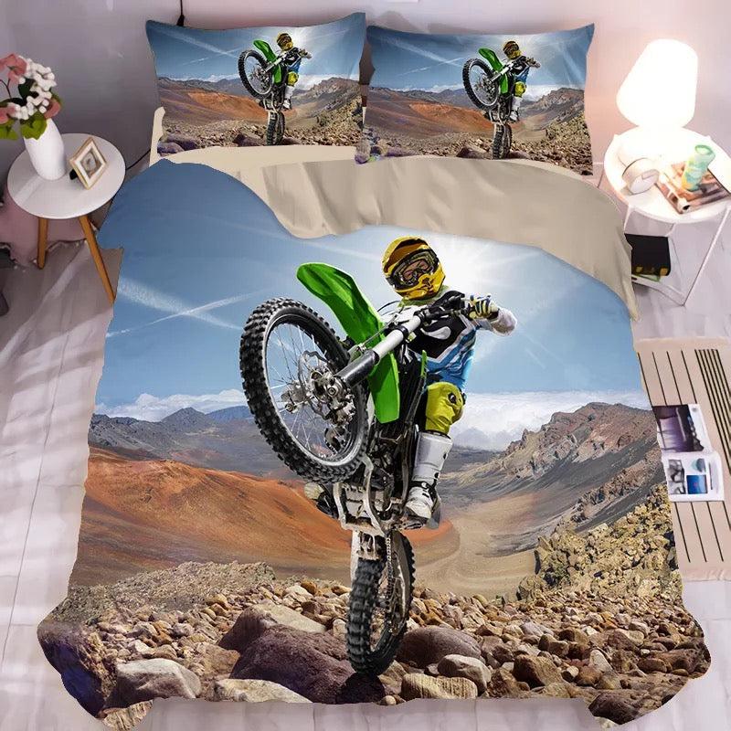 Motocross Mountain bike #17 Duvet Cover Quilt Cover Pillowcase Bedding Set Home Decor