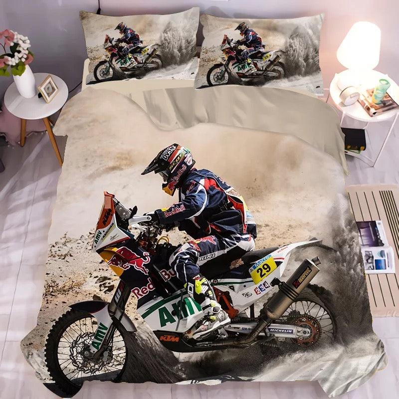 Motocross Mountain bike #10 Duvet Cover Quilt Cover Pillowcase Bedding Set Home Decor