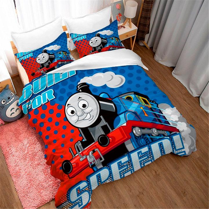 Thomas the Tank Engine & Friends #5 Duvet Cover Quilt Cover Pillowcase Bedding Set Home Decor