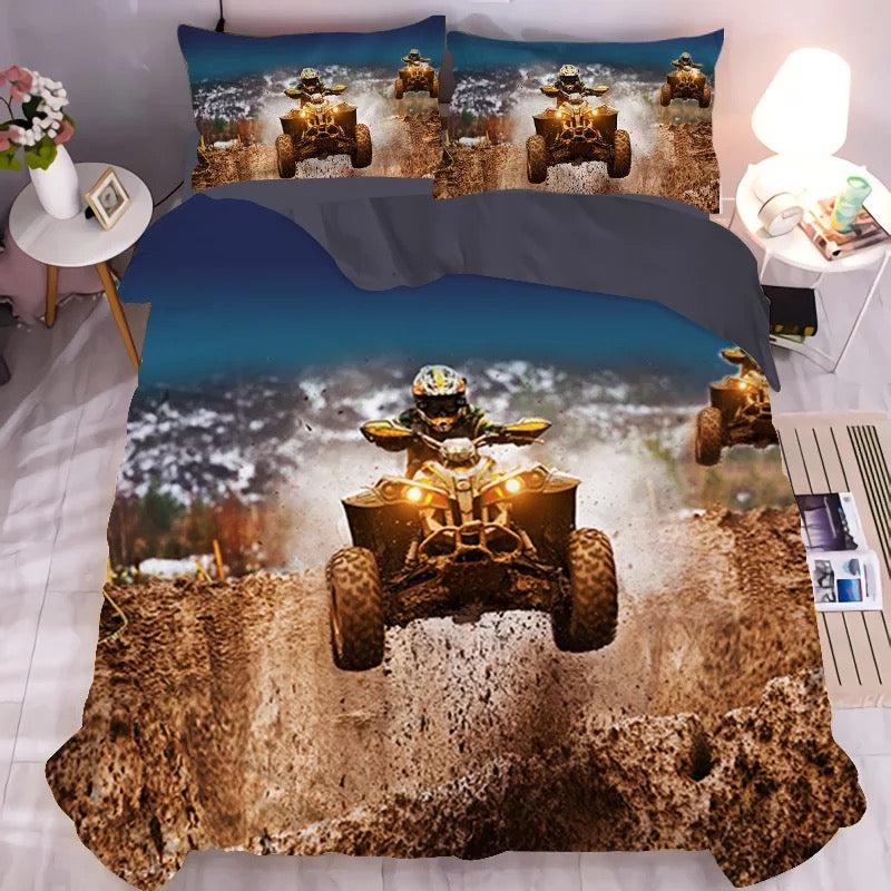 Motocross Mountain bike #18 Duvet Cover Quilt Cover Pillowcase Bedding Set Home Decor