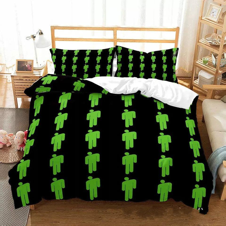 Billie Eilish Bellyache #10 Duvet Cover Quilt Cover Pillowcase Bedding Set Home Decor