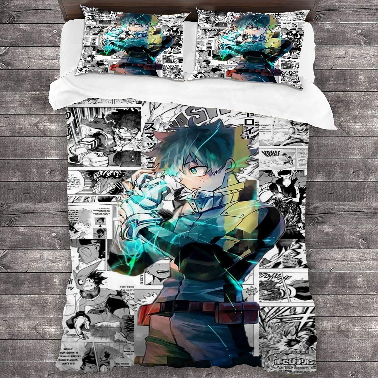 Comic My Hero Academia #11 Duvet Cover Quilt Cover Pillowcase Bedding Set Home Decor