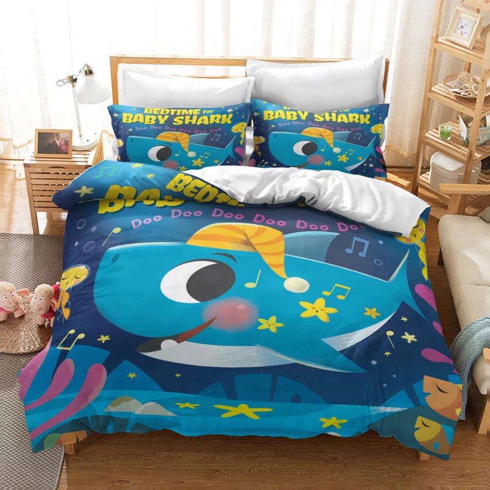 Shark Song #4 Duvet Cover Quilt Cover Bedding Set Home Decor