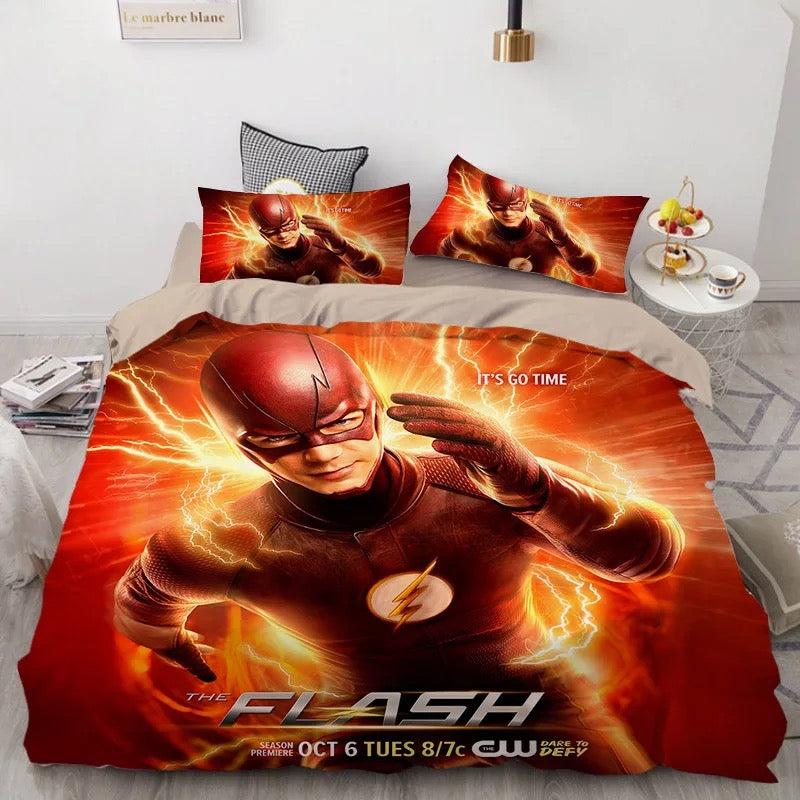 The Flash Barry Allen #14 Duvet Cover Quilt Cover Pillowcase Bedding Set Home Decor