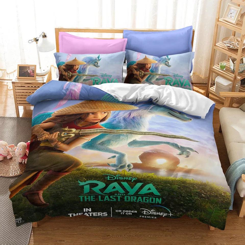 The Last Dragon Raya #2 Duvet Cover Quilt Cover Pillowcase Bedding Set Home Decor
