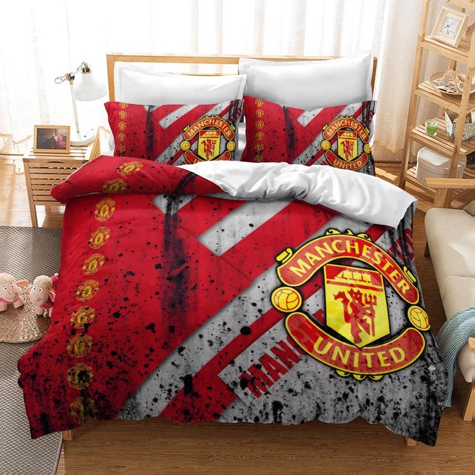 Football Club #5 Duvet Cover Quilt Cover Pillowcase Bedding Set Home Decor